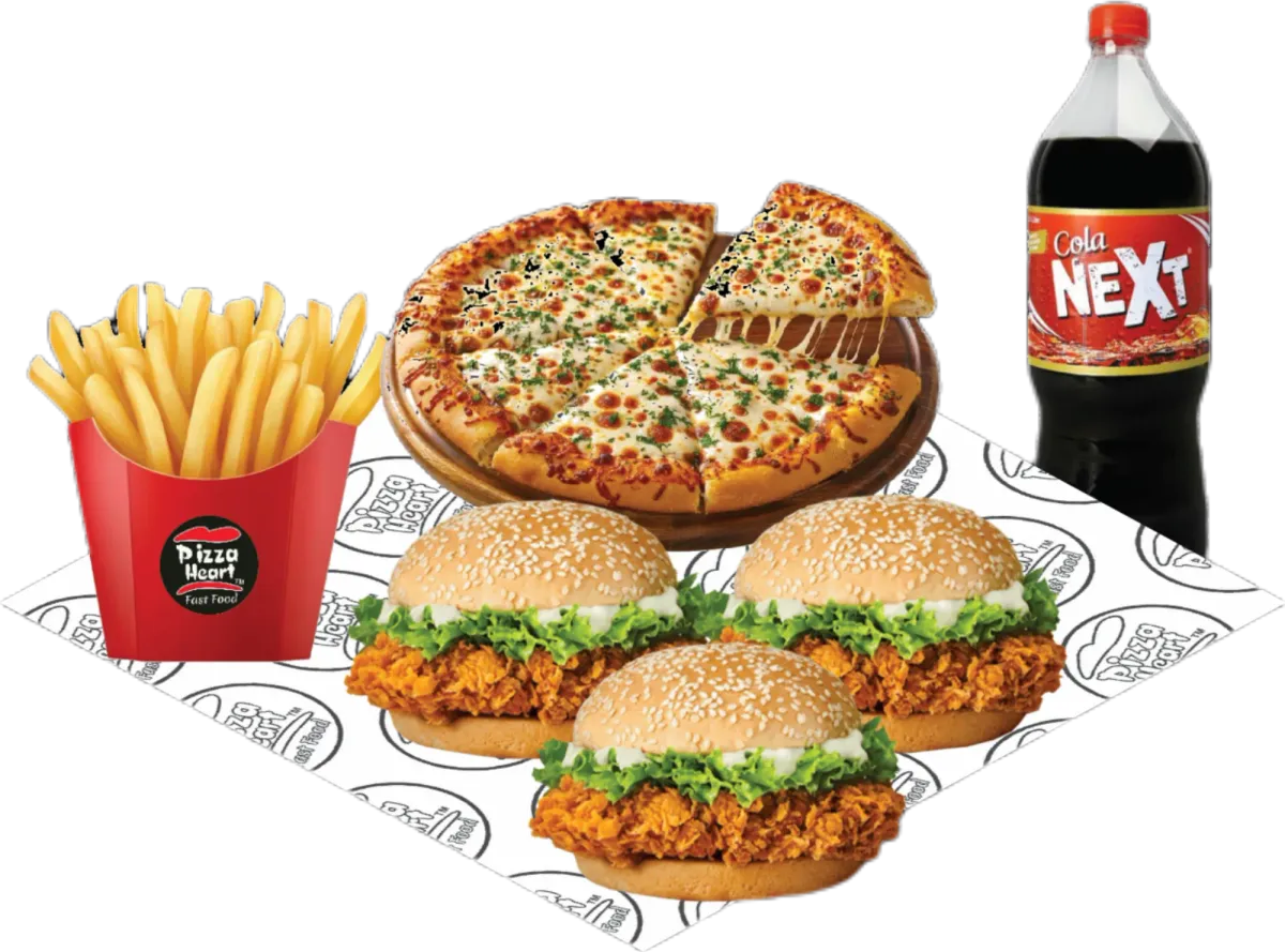 Zinger Pizza Feast
